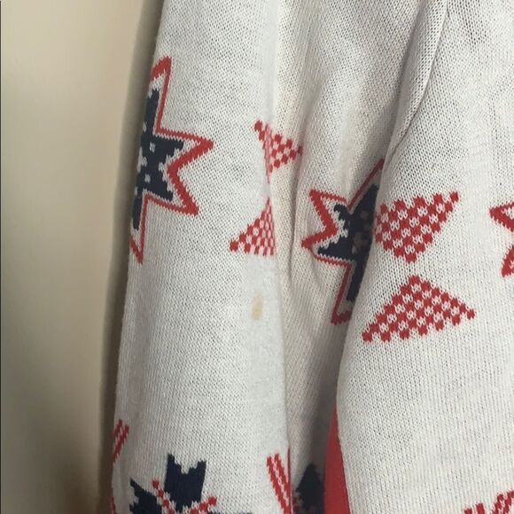 Charter Club Women's Ivory Patterned Mock Neck - Picture 5 of 6